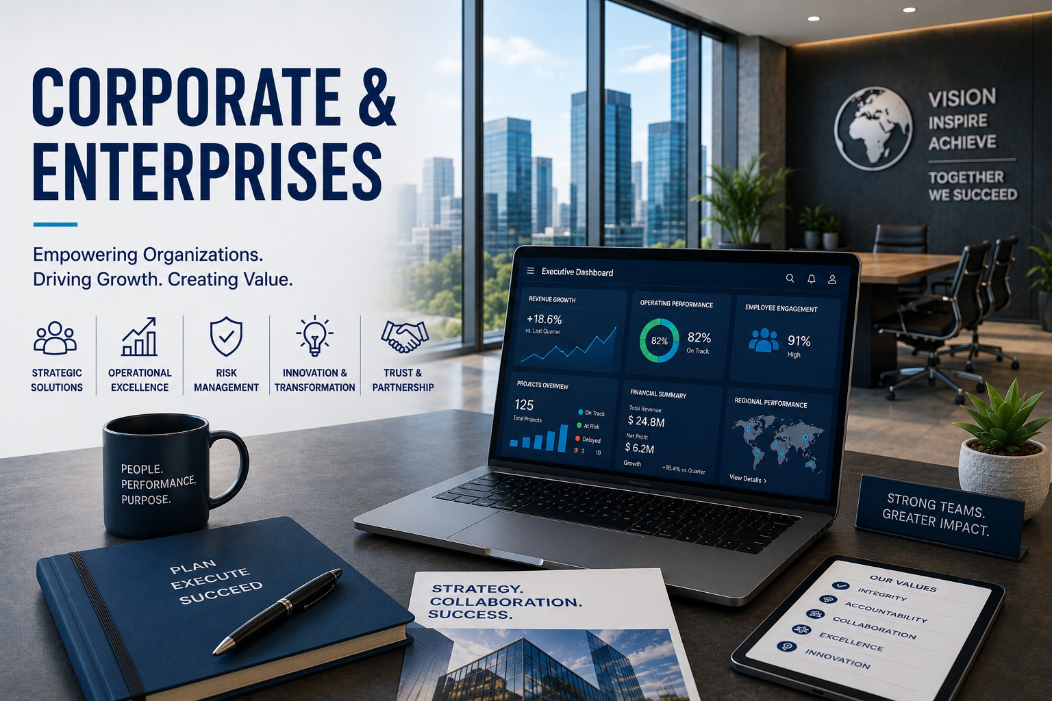 Corporate and enterprise solutions