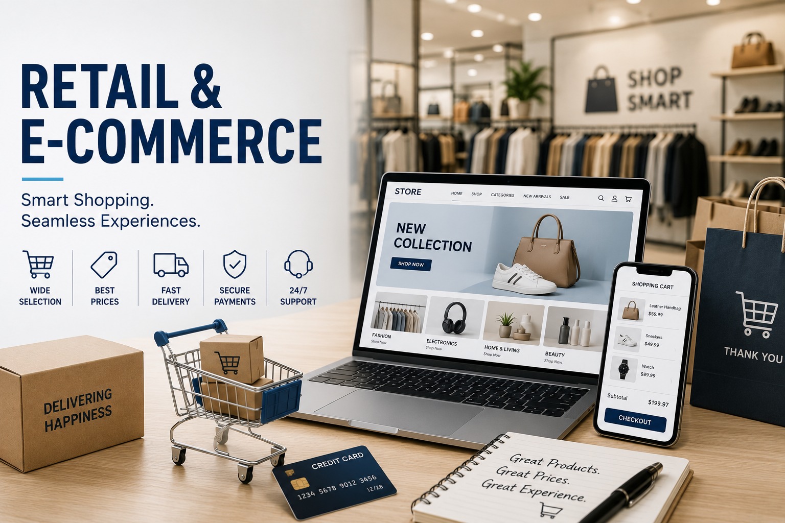 Retail and ecommerce industry solutions