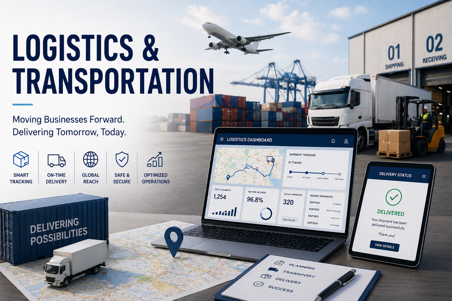 Logistics and transportation industry solutions