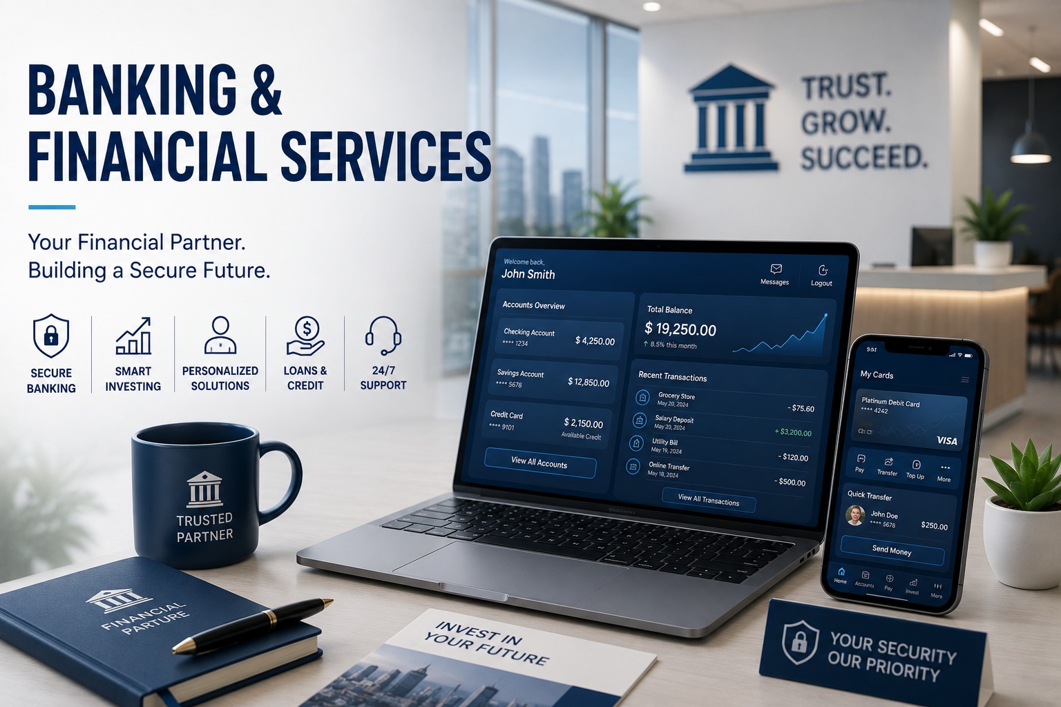Banking and financial services solutions