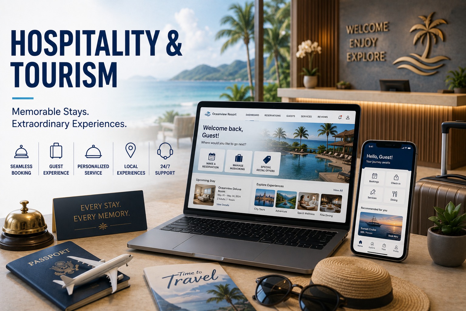 Hospitality and tourism solutions